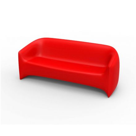 Blow Sofa  de Vondom color basic rojo