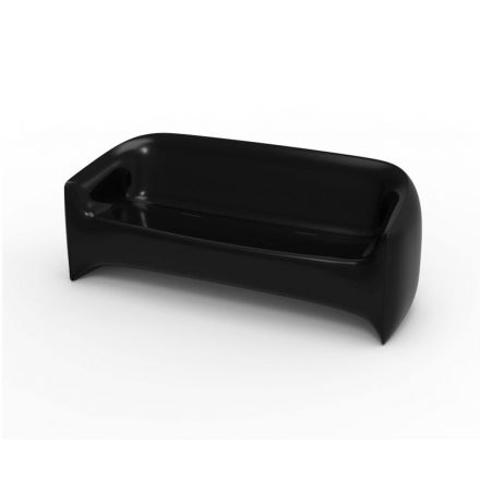 Blow Sofa  de Vondom color lacado brillo negro