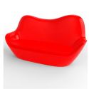 Sabinas Sofa  de Vondom color lacado brillo rojo