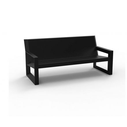 Frame Sofa  de Vondom color basic negro