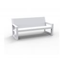 Frame Sofa  de Vondom color lacado brillo blanco