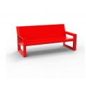 Frame Sofa  de Vondom color lacado brillo rojo