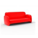 Pezzettina Sofa  de Vondom color lacado brillo rojo