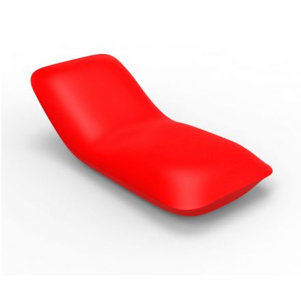Pillow Tumbona  de Vondom color basic rojo