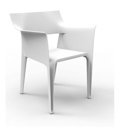 La Pedrera Silla  de Vondom color basic blanco