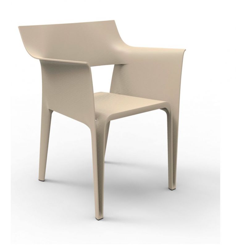 La Pedrera Silla  de Vondom color basic ecru