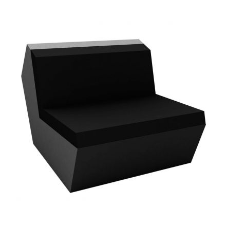 Faz Sofa Mod Central de Vondom color basic negro