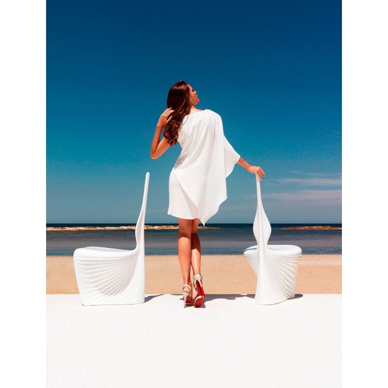 Biophilia Silla de Vondom color basic acero Biophilia Silla de Vondom color basic acero