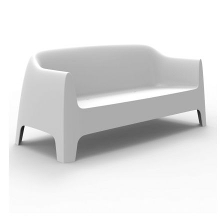 Solid Sofa de Vondom color basic blanco