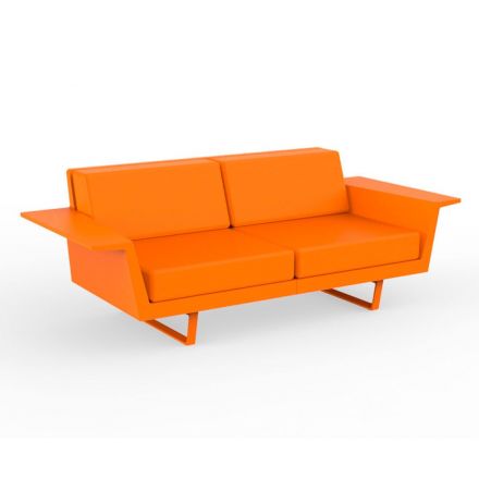 Delta Sofa 2 Plazas de Vondom color basic naranja