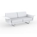 Delta Sofa 2 Plazas de Vondom color lacado brillo blanco