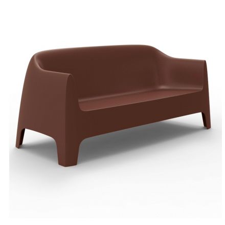 Solid Sofa  de Vondom color basic bronce
