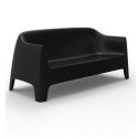 Solid Sofa  de Vondom color basic negro