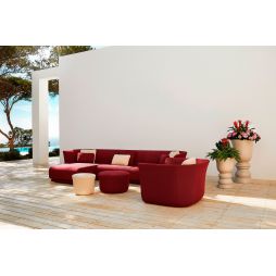 SUAVE Sofá modulo Chaiselongue derecho, elegante y cómodo, adecuado para espacios abiertos