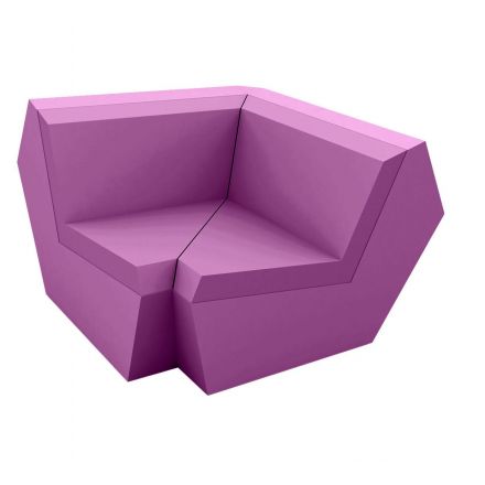 Faz sofá módulo esquina, ángulo de 90º, magnífico, elegante y original de Vondom