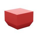 Vela Mesa Sofa  de Vondom color lacado brillo rojo