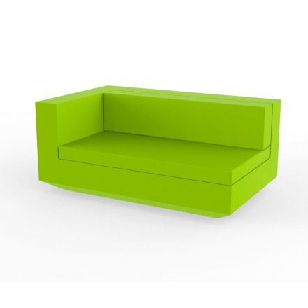 Vela Sofa Mod Derecho Xl  de Vondom color basic pistacho