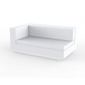 Vela Sofa Mod Derecho Xl  de Vondom color lacado brillo blanco