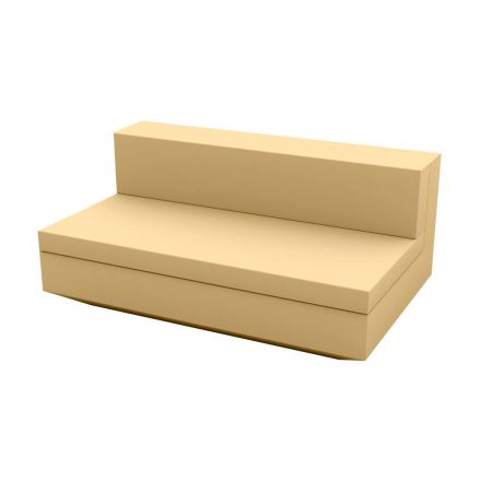 Vela Sofa Mod Central Xl  de Vondom color basic beige