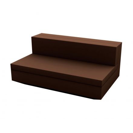 Vela Sofa Mod Central Xl  de Vondom color basic bronce