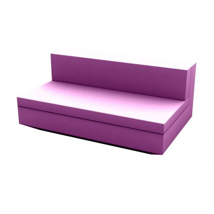 Vela Sofa Mod Central Xl  de Vondom color basic plum