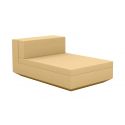 Vela Sofa Mod Central Chaise Longue  de Vondom color basic beige