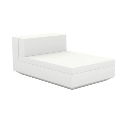 Vela Sofa Mod Central Chaise Longue  de Vondom color basic blanco
