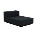 Vela Sofa Mod Central Chaise Longue  de Vondom color basic negro