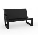 Frame Sofa Modulo Derecho de Vondom color basic negro