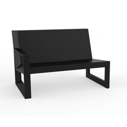 Frame Sofa Modulo Derecho de Vondom color basic negro