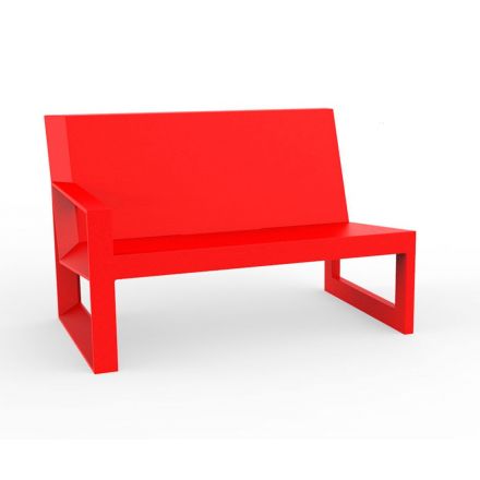 Frame Sofa Modulo Derecho de Vondom color basic rojo
