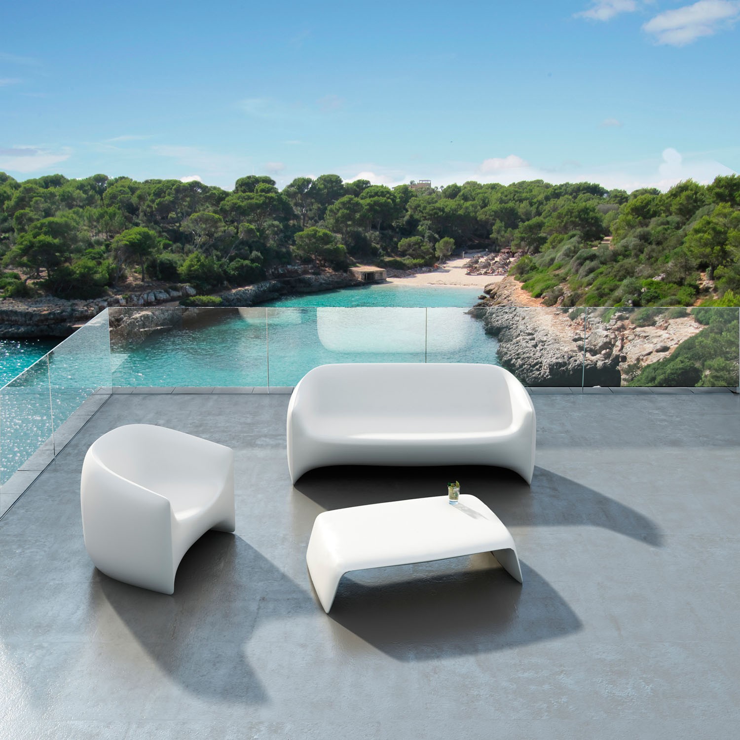 Blow Sofa de Vondom Sofás y sillones de exterior