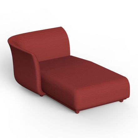 SUAVE Sofá modulo Chaiselongue derecho, elegante y cómodo, adecuado para espacios abiertos de Vondom