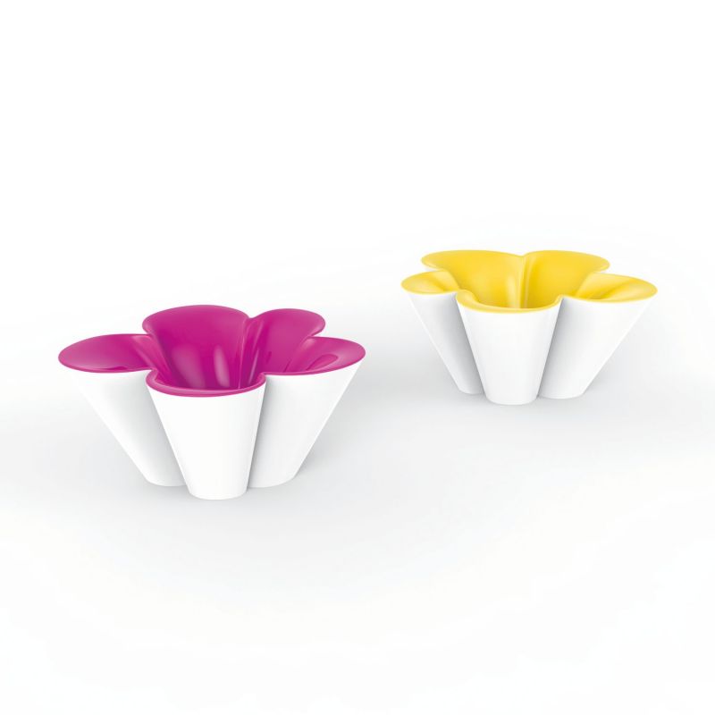 Agatha Maceta  de Vondom color basic blanco