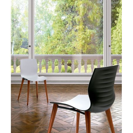Silla Eva Patas Madera