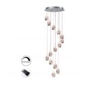 Lámpara Diámetro 50 Rocio 14 Led Cromo de Schuller