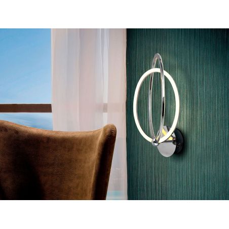 Aplique Led Ocellis Cromo de Schuller