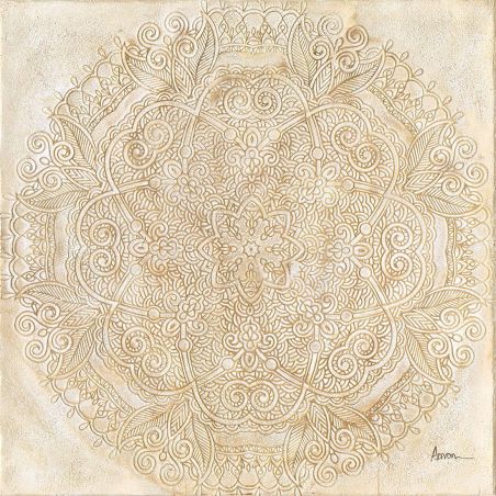 Cuadro Mandala Beige