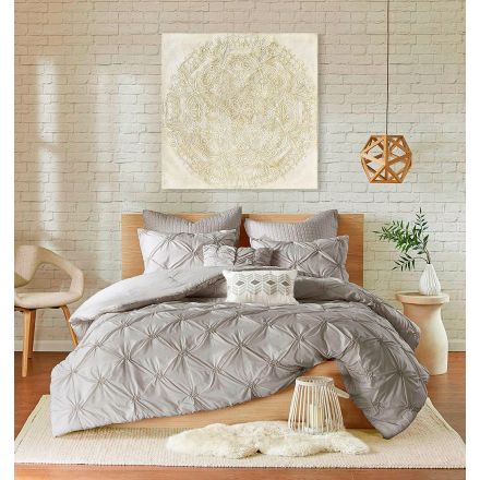 Cuadro Mandala Beige de Dissery en ambiente