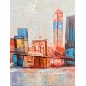 Detalles Cuadro Brooklyn Y Manhattan Color de Dissery