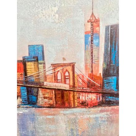 Detalles Cuadro Brooklyn Y Manhattan Color de Dissery