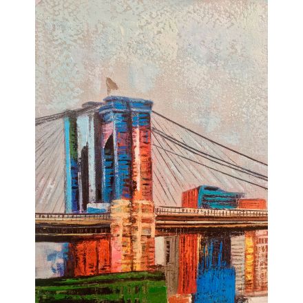 Detalles Cuadro Brooklyn Y Manhattan Color de Dissery