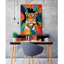 Cuadro Tigre de Dissery en ambiente