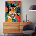 Cuadro Tigre de Dissery en ambiente